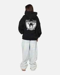 Mitchell & Ness Las Vegas Raiders Rhinestone Hoodie Faded Black