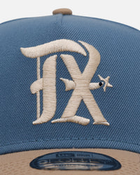 New Era Texas Rangers 'Easy Breezy' 9FORTY A-Frame Snapback Blue/Tan