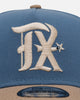 New Era Texas Rangers 'Easy Breezy' 9FORTY A-Frame Snapback Blue/Tan