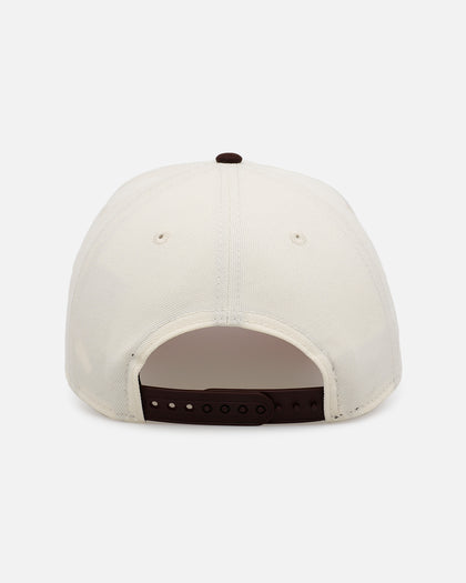 New Era Los Angeles Dodgers 'Pink Satin Hearts Walnut' 9FORTY A-Frame Snapback Chrome/Walnut
