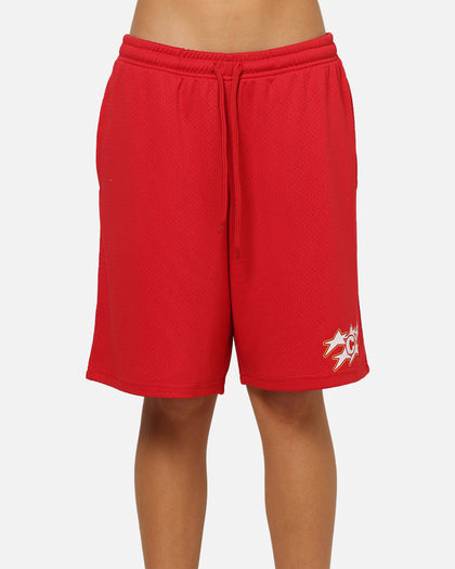 Carre Sideline Basketball Shorts Red