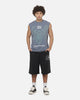 Saint Morta Bloodline Baggy Sweat Shorts Washed Black