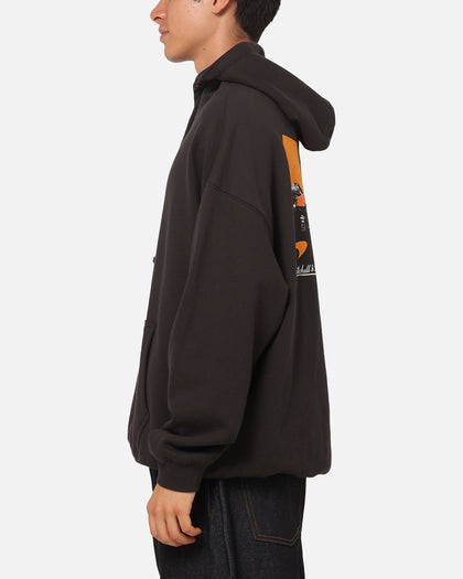 Mitchell & Ness X Mclaren 38 Hoodie Washed Black
