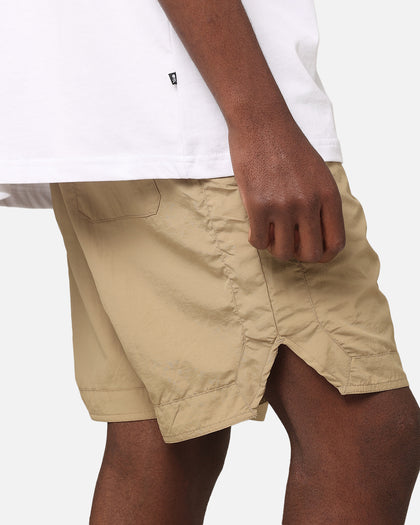 Saint Morta Gothic Nylon Shorts Tan