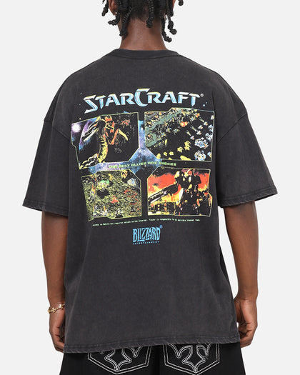 73Studio X Starcraft '98 Cover Heavy T-Shirt Black Wash