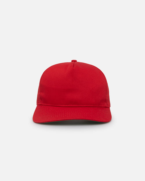 Starter Blank Classic Pinch Snapback Red