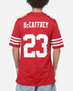 Nike San Francisco 49ers Christian McCaffrey #23 Home Game NFL Jersey Gym Red
