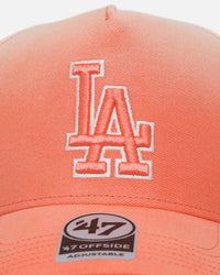 47 Brand Los Angeles Dodgers 'Sunbleach' 47 Offside Snapback Orange