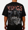 Culture Kings Reaper T-Shirt Black Acidwash