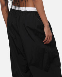 Nike Women's Sportswear Loose High-Waisted Parachute Pants Black/Black/White
