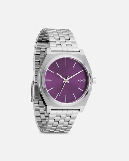 Nixon Time Teller Watch Silver/Purple
