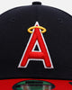 New Era Los Angeles Angels 'Player Replica' 9FORTY M-Crown Snapback Navy/Red