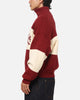 Carre Legacy Knitted Jumper Burgundy/Off White