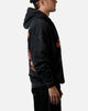 73Studio X Fallout Vegas Lights Rhinestone Hoodie Black Acidwash