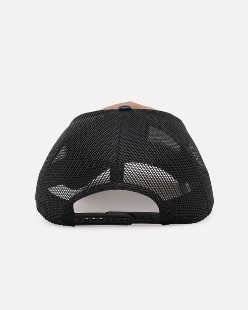 47 Brand Detroit Tigers 'Tonal Suede' '47 Offside Trucker Snapback Chocolate