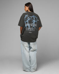 Loiter Frontier T-Shirt Black Wash