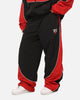 Mitchell & Ness Chicago Bulls Nylon Tracksuit Pants Black/Red