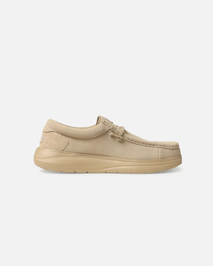 Hey Dude Wally Comf Suede Sand