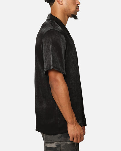 XXIII Diamond Button Up Shirt Black