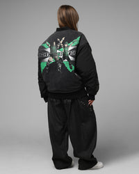 Loiter X WWE DX Generation Bomber Jacket Black