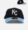 New Era Kansas City Royals 'Ocean' 9FORTY A-Frame Snapback Navy/Sky Blue