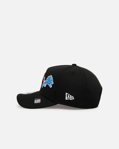 New Era Detroit Lions 'Love' 9FORTY A-Frame Snapback Black