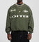 Loiter Racer Nylon Jersey Crewneck Dark Green