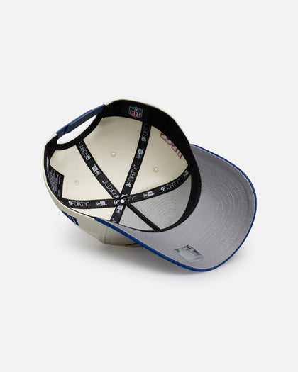 New Era New York Giants "NFL 26 AU Two Tone Chrome" 9Forty A-Frame Snapback Official Team Colours