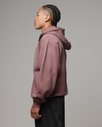 American Thrift Zip Hoodie Oxblood