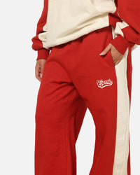 Carre Sport C Trackpants Red/Off White