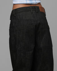 Loiter Star Born Selvedge Denim Jeans Black