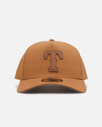 New Era Texas Rangers 'Wheat Canvas' 9FORTY A-Frame Snapback Wheat