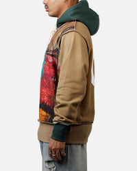 ABC Birthstone Hoodie Light Brown