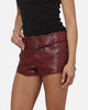 Ed Hardy Women's Desert Mini Shorts Red