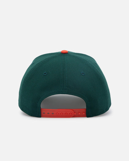 New Era Yucatan Leones "Liga Mexicana De Beisbol" 9FORTY Snapback Green/Orange