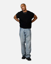 MNML Washed Boxy Tank Top Shirt Washed Black
