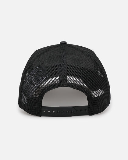 New Era Florida Marlins 'Camo' 9FORTY A-Frame Trucker Snapback Black