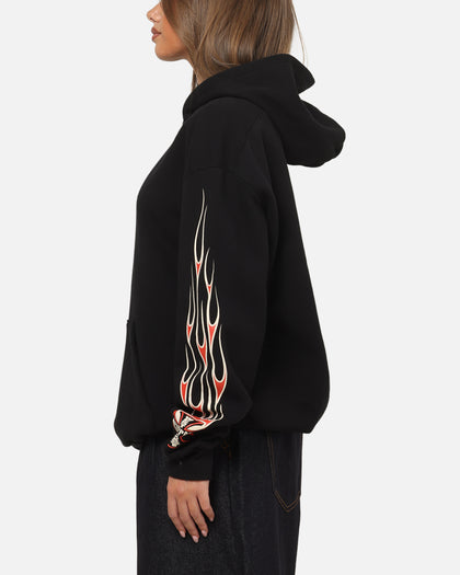 West Coast Choppers Forever Flames Hoodie Black