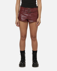 Ed Hardy Women's Desert Mini Shorts Red