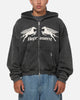 Represent Pegasus Zip Through Hoodie Vintage Grey