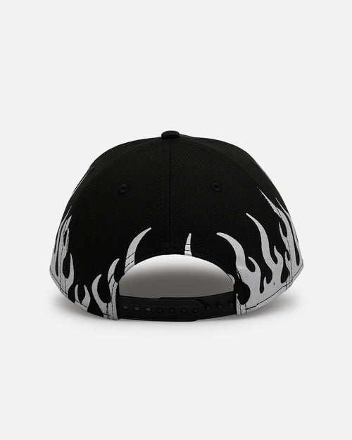 New Era Chicago White Sox 'Metallic Flames' 9FORTY A-Frame Snapback Black/Silver