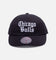Mitchell & Ness Chicago Bulls 'Black Letter' Legacy Low Profile Snapback Black