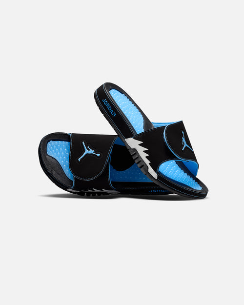 Jordan Hydro 5 Retro Slides Black/Blue