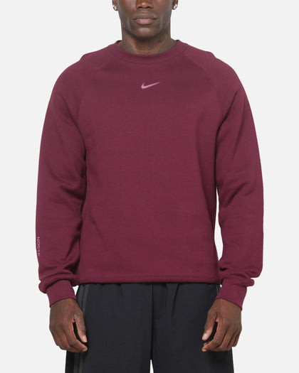 Nike Nocta Fleece CS Crewneck Bordeaux