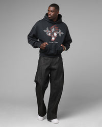 Loiter x Sonic Chrome Shadow Hoodie Black