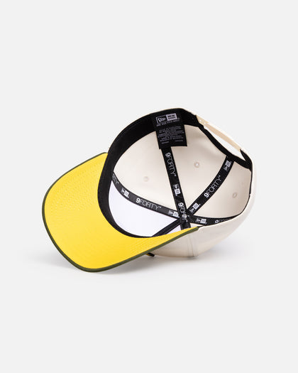 New Era Chicago Bulls 'Chrome Rig' 9FORTY A-Frame Snapback White/Yellow