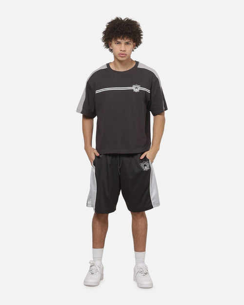 Mitchell & Ness Las Vegas Radiers Y2K Panelled T-Shirt Washed Black