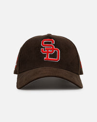 New Era San Diego Padres 'Walnut Cord' 9FORTY A-Frame Corduroy Snapback Walnut