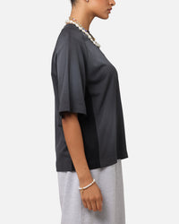 Loiter Daytona Panel T-Shirt Washed Black