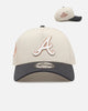 New Era Atlanta Braves 'Smooth' 9FORTY A-Frame Snapback Stone